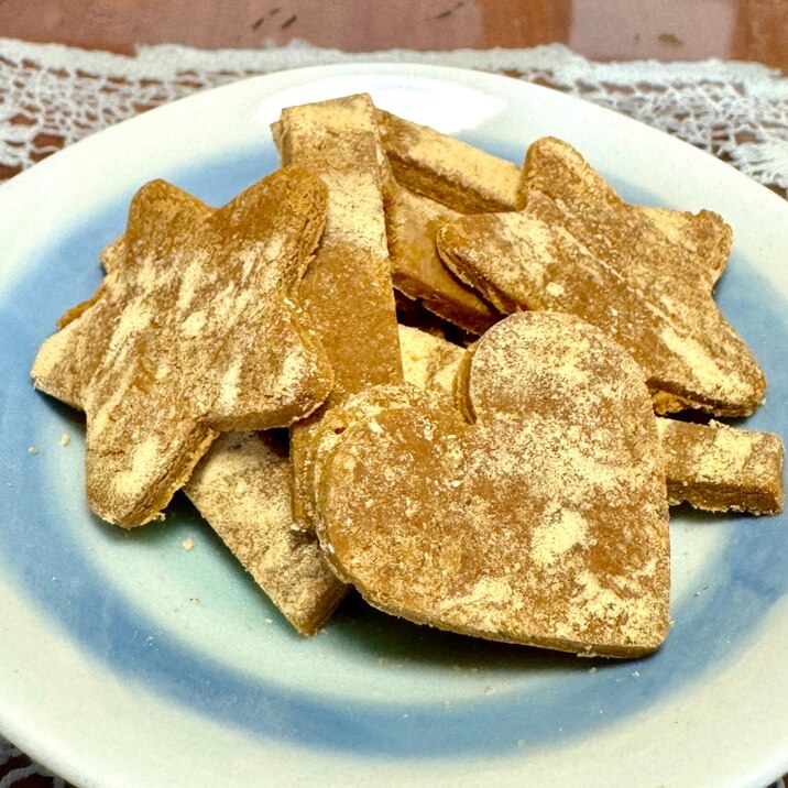 夏休みに!はちみつときび糖と練りごまの☆きな粉棒
